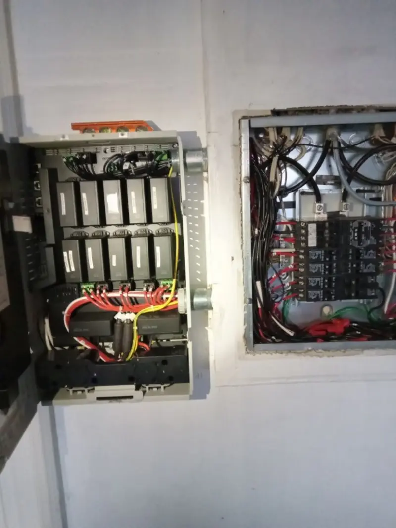 Electrical panel upgrade completed for Ring Doorbell Installation in New Hartford